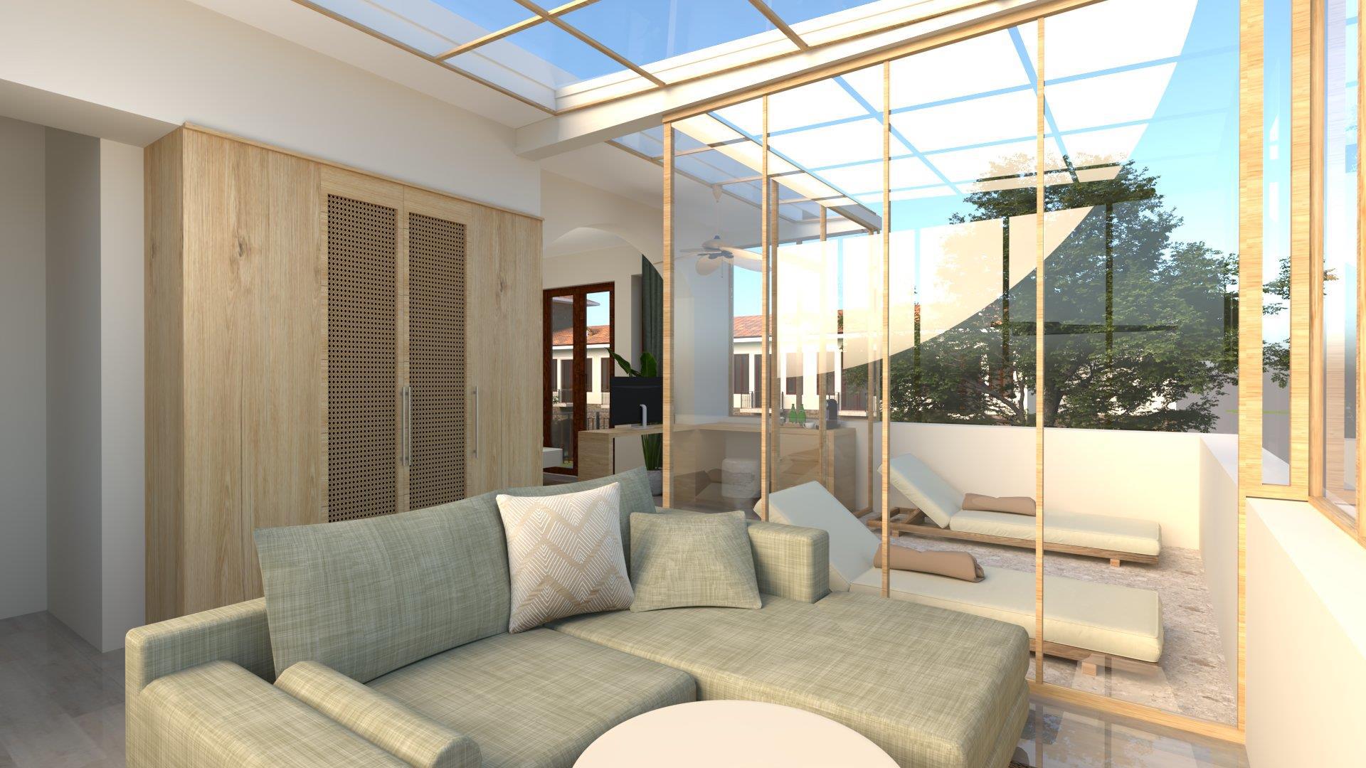 &Ouml;zel Teraslı Del&uuml;ks Oda